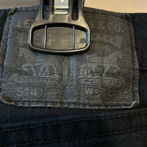 Levi’s 514 Black Jeans - Picture 5 of 8